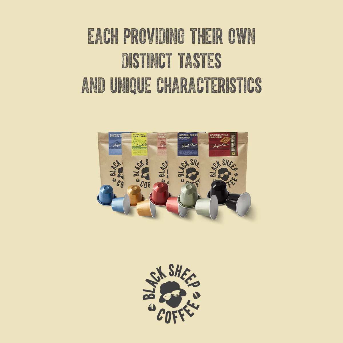 Rebel Decaf - 6 Boxes x10 Nespresso® Compatible Pods - Image 4